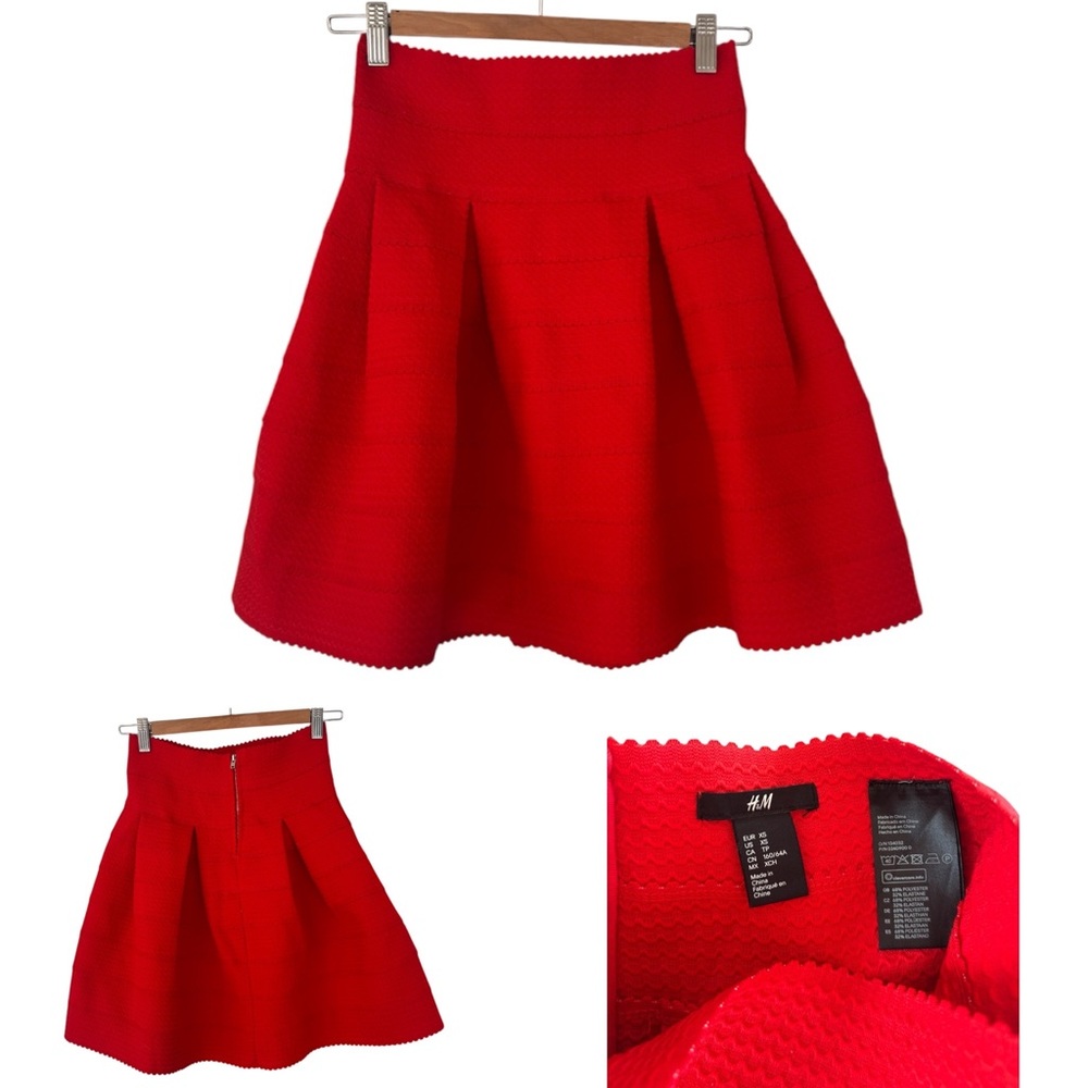 H&M Box Pleat Skirt
